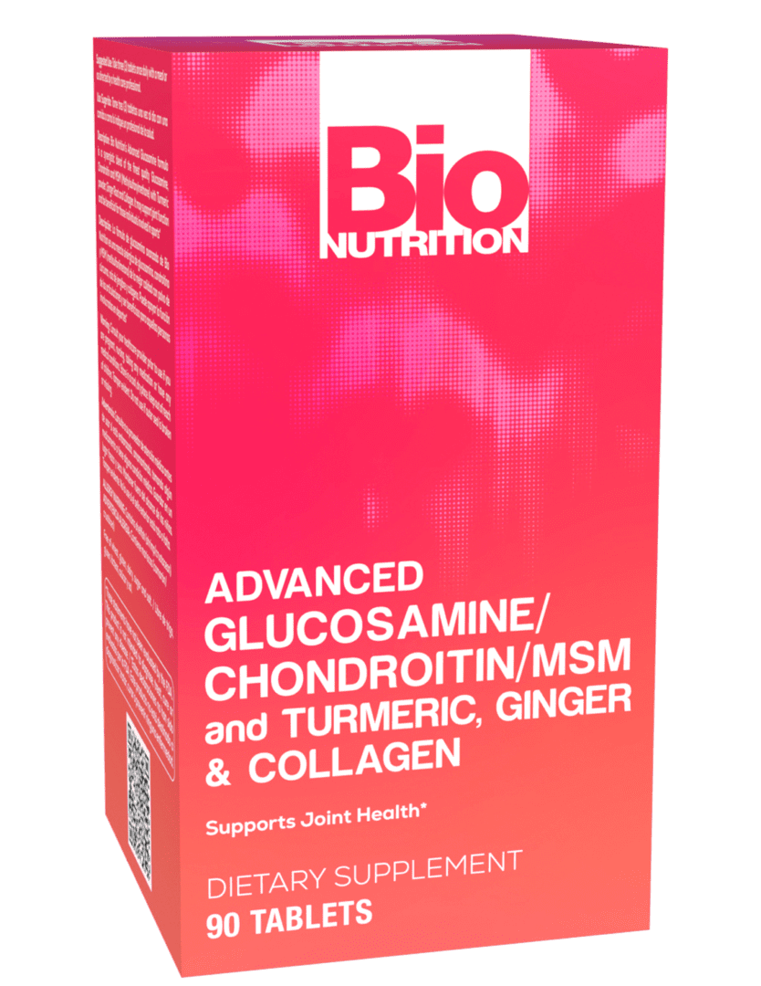 Bio nutrition advanced glucosamine, choline, turmeric & ginger.