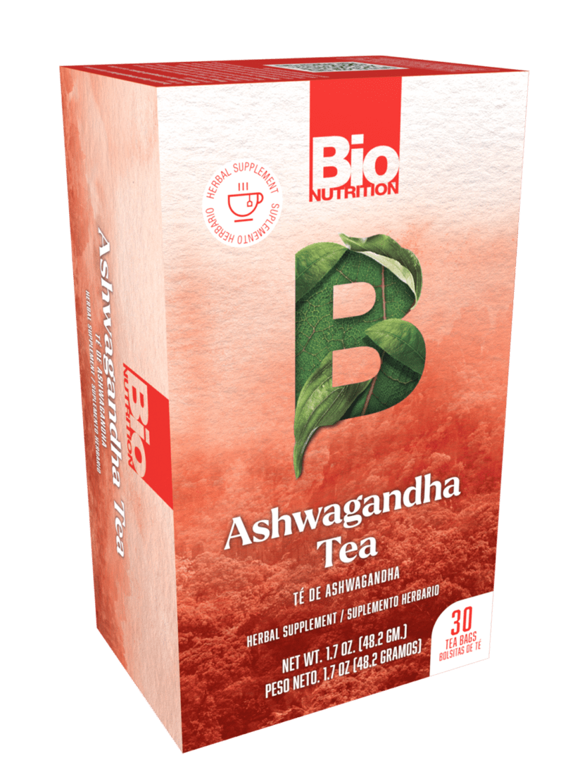 Ashwagandha tea in a box.