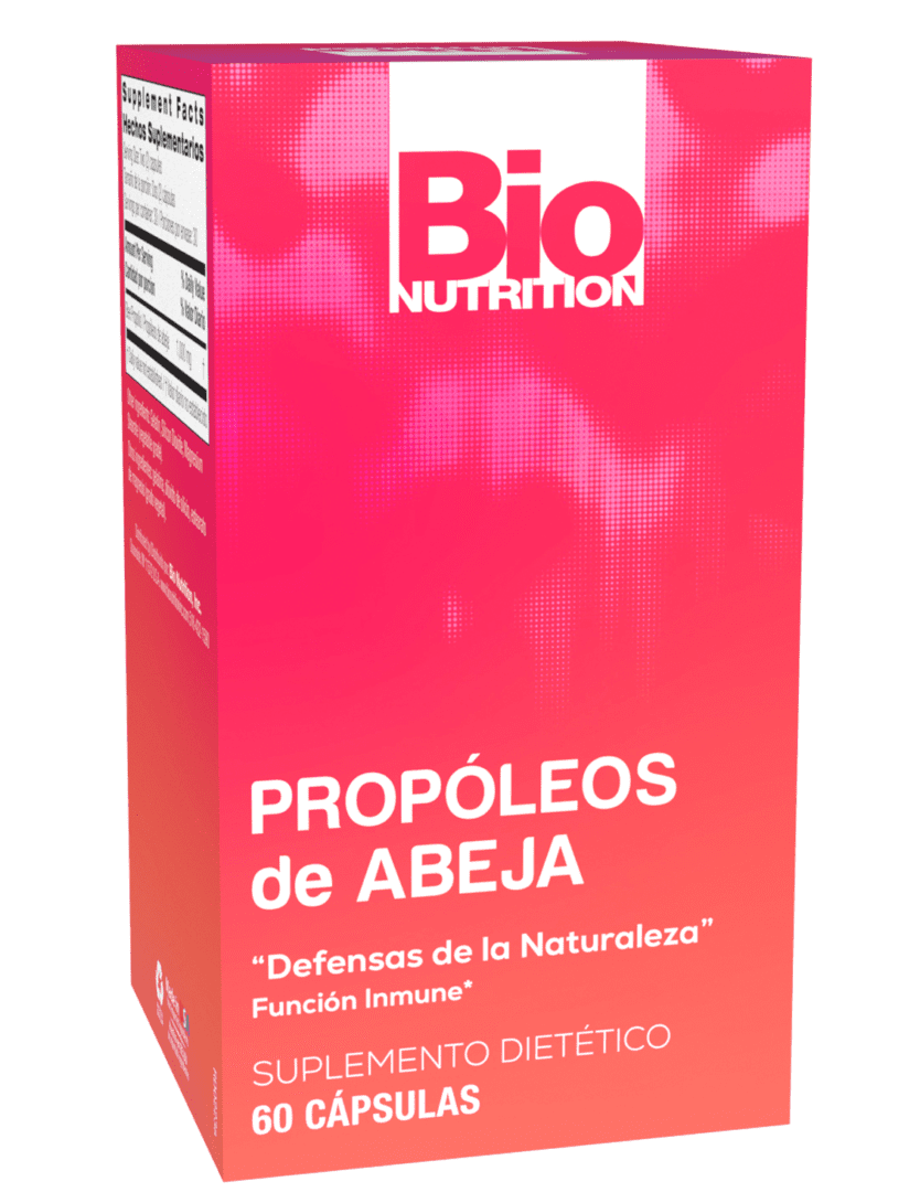 Bio nutrition proboles de abeja 60 capsules.