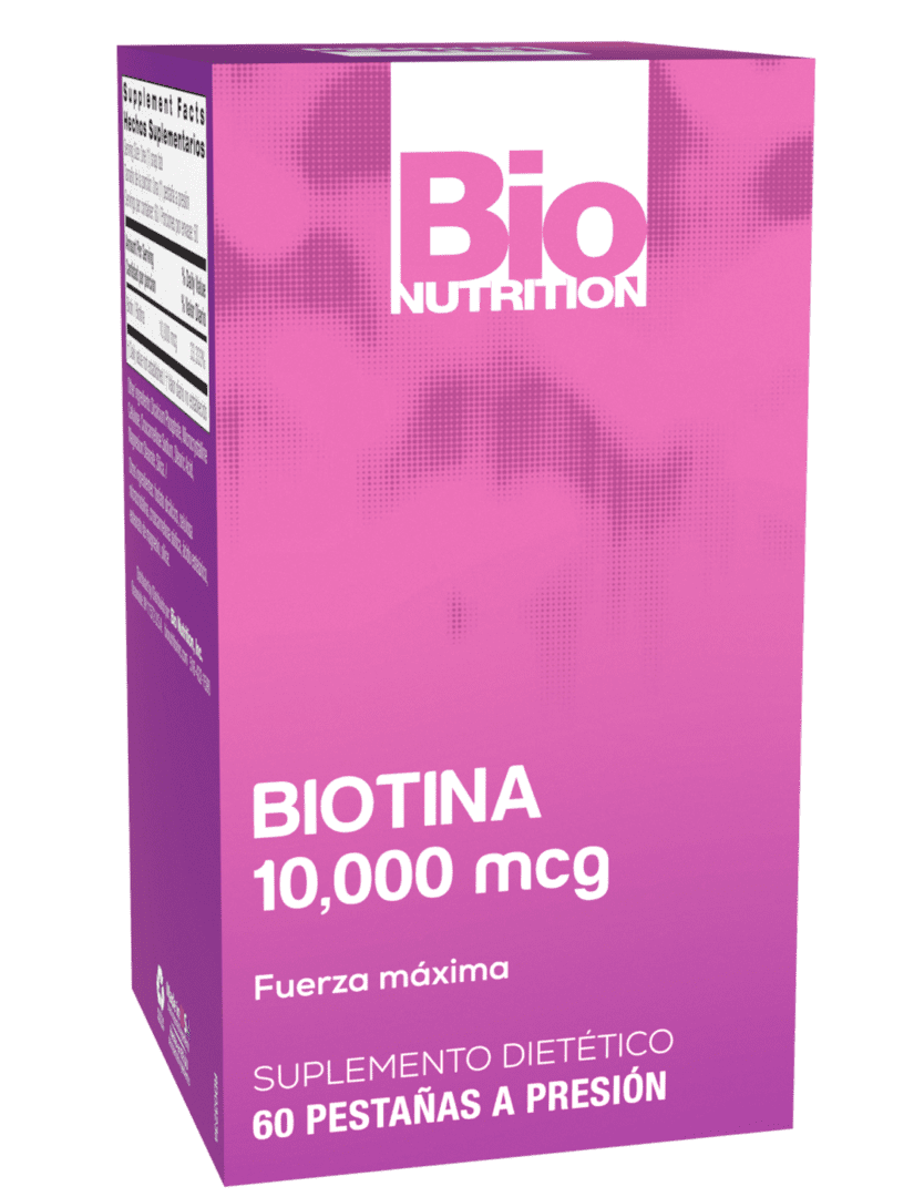 Bio nutrition biotina 1000mg.