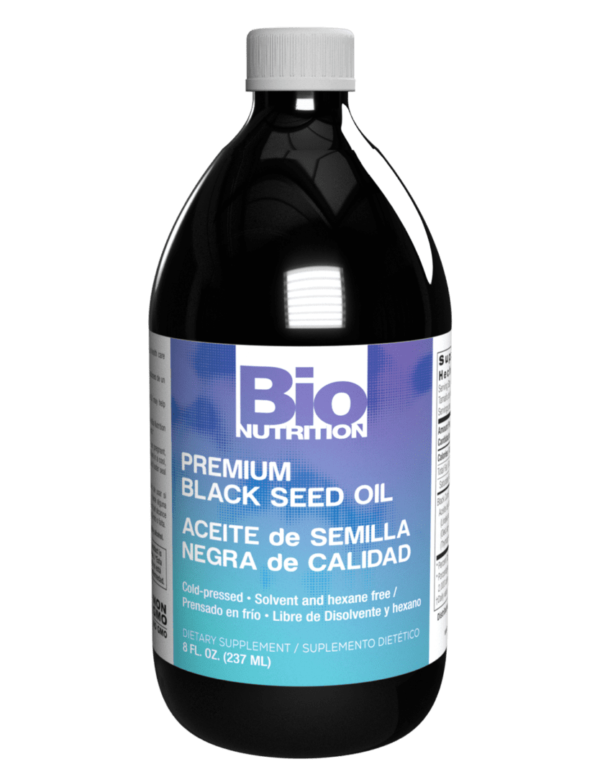 Bio nutrition premium black seed oil.