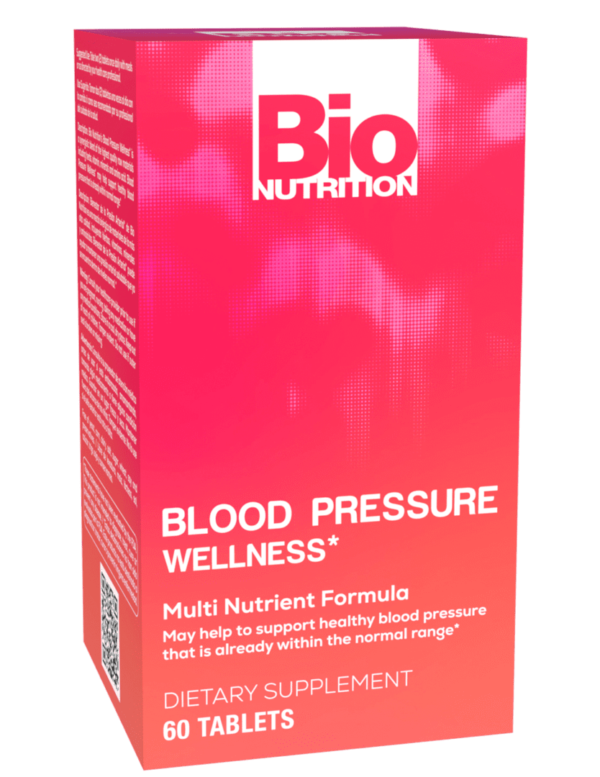 Bio nutrition blood pressure wellness multi nutrient tablets.