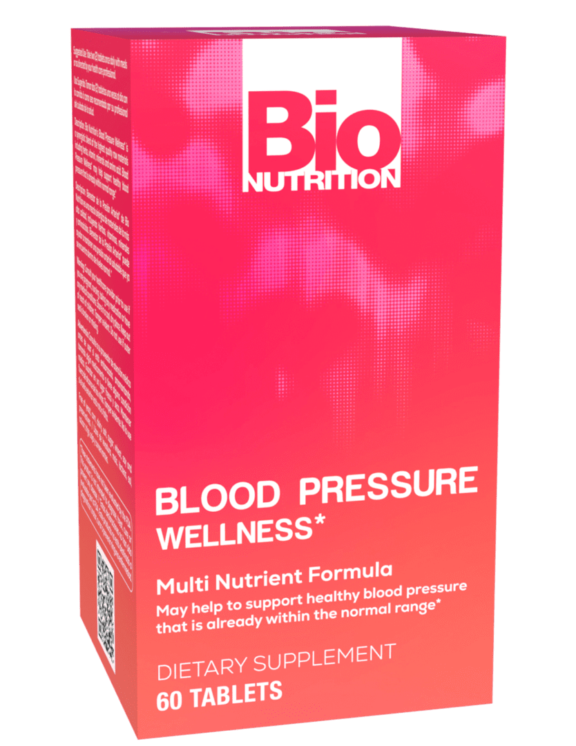 Bio nutrition blood pressure wellness multi nutrient tablets.