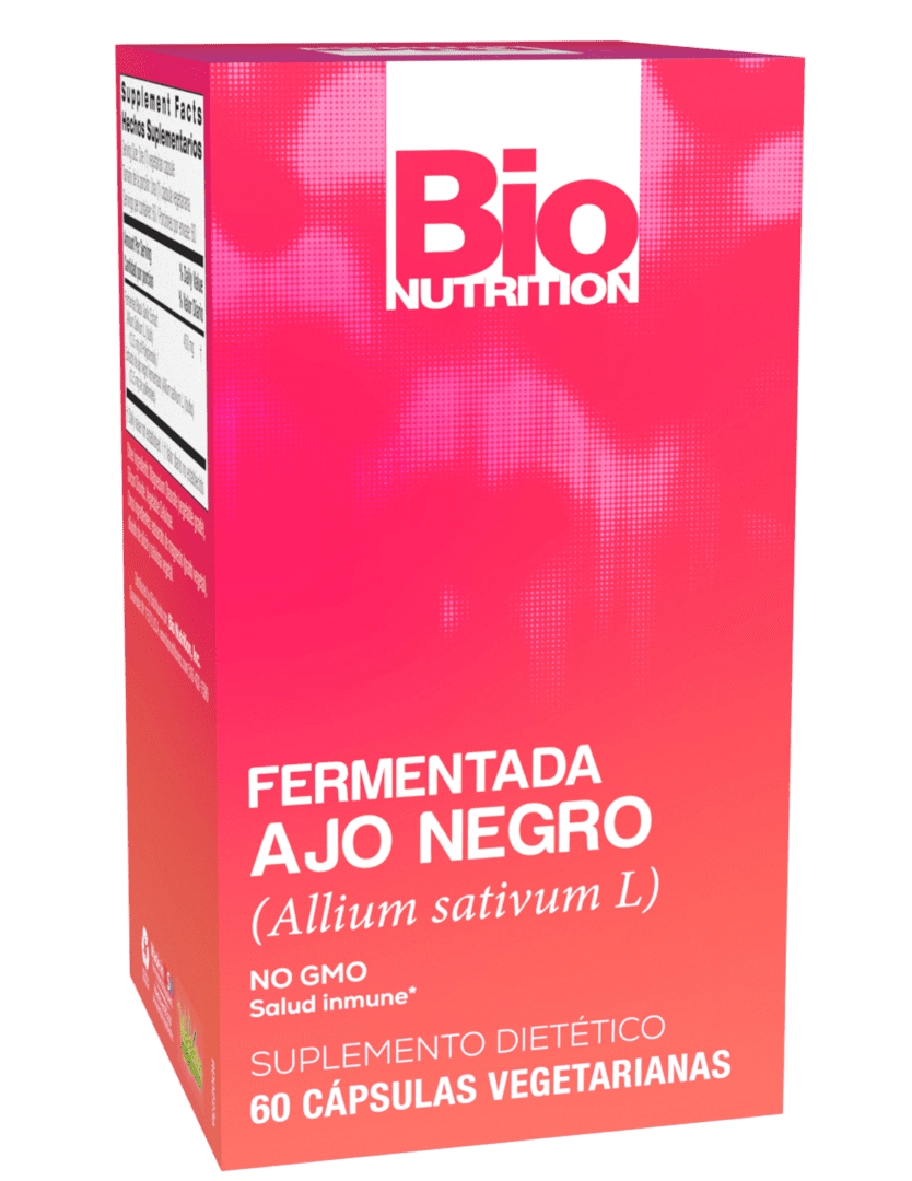 Bio nutrition fermentada ajo negro.