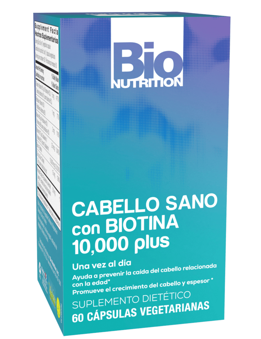 Bio nutrition cabello sano 10000 plus.