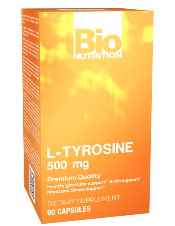 L - tyrosine 500mg - bio nutrition.