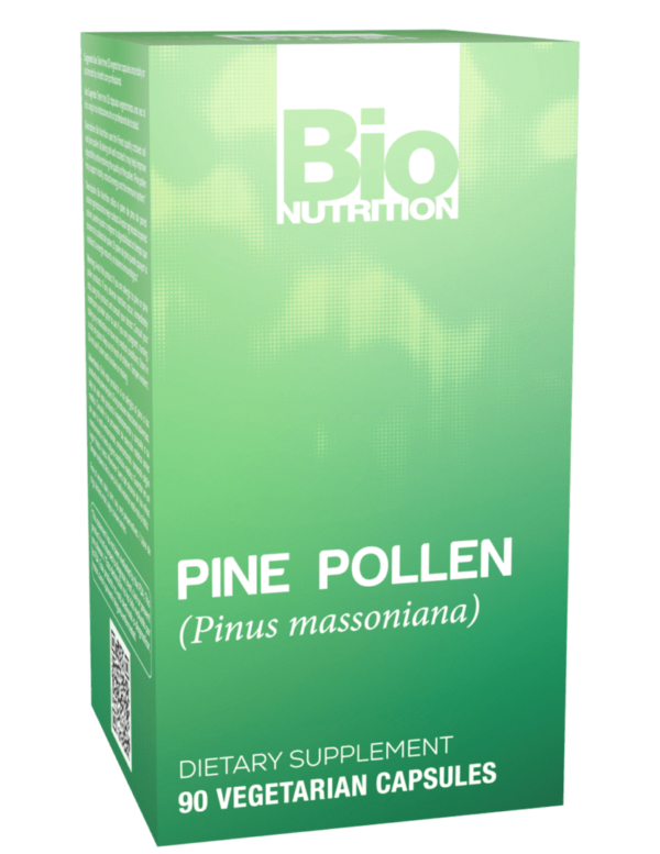 Bio nutrition pine pollen 60 capsules.