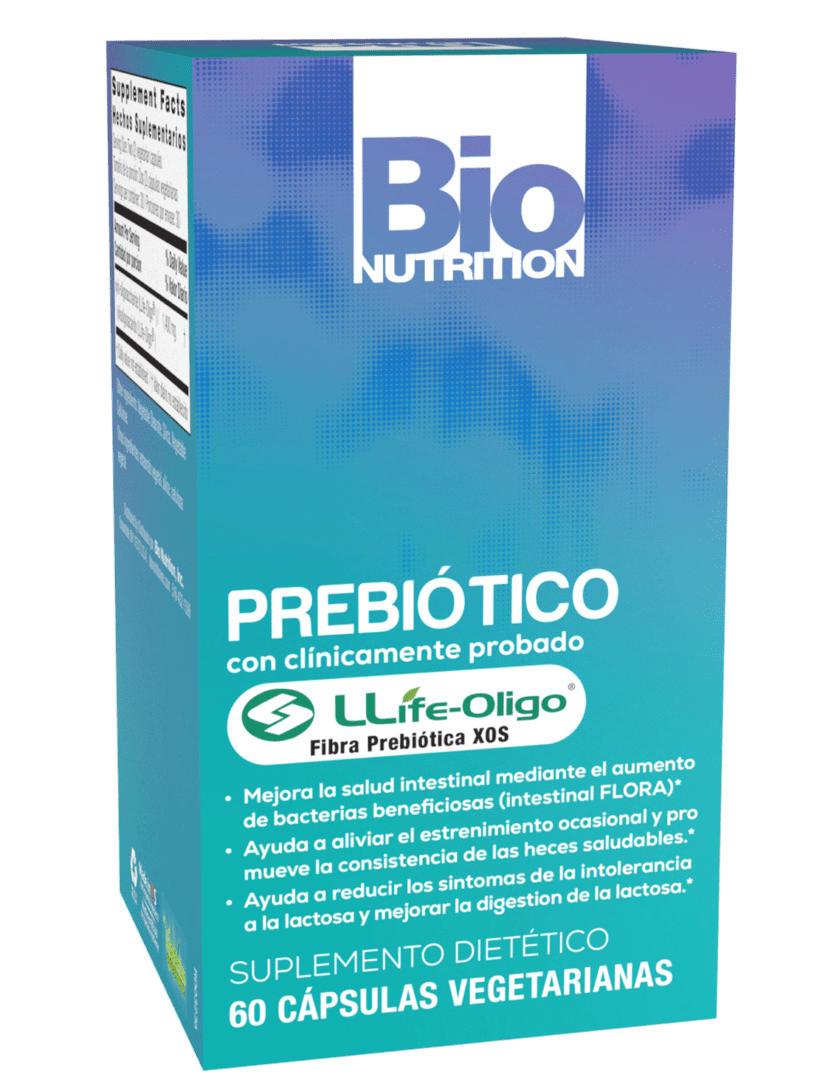 Bio nutrition prebiotico 60 capsules.