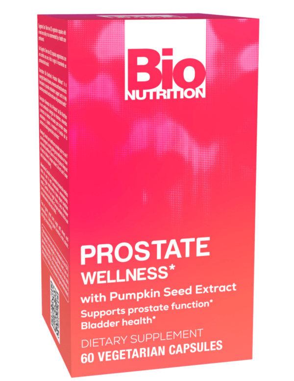 Bio nutrition prostate wellness with pumpkin seed extract.