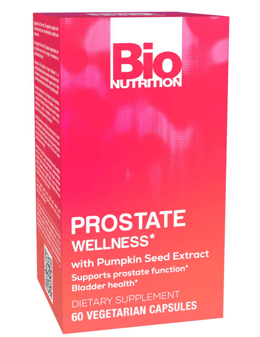 Bio nutrition prostate wellness with pumpkin seed extract.