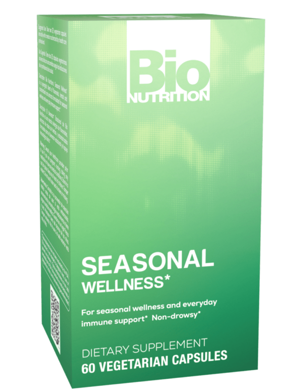 Bio nutrition seasonal wellness 60 vegetarian capsules.