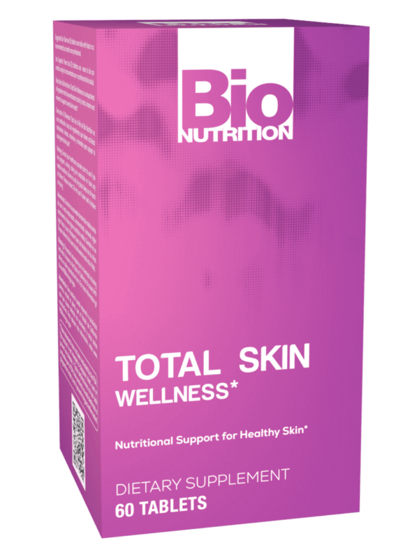 Bio nutrition total skin wellness 60 tablets.