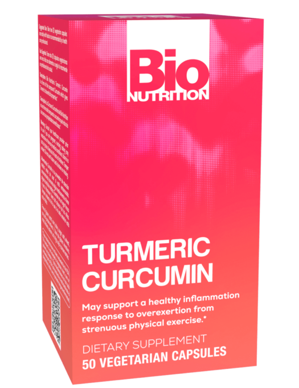 Bio nutrition turmeric curcumin capsules.
